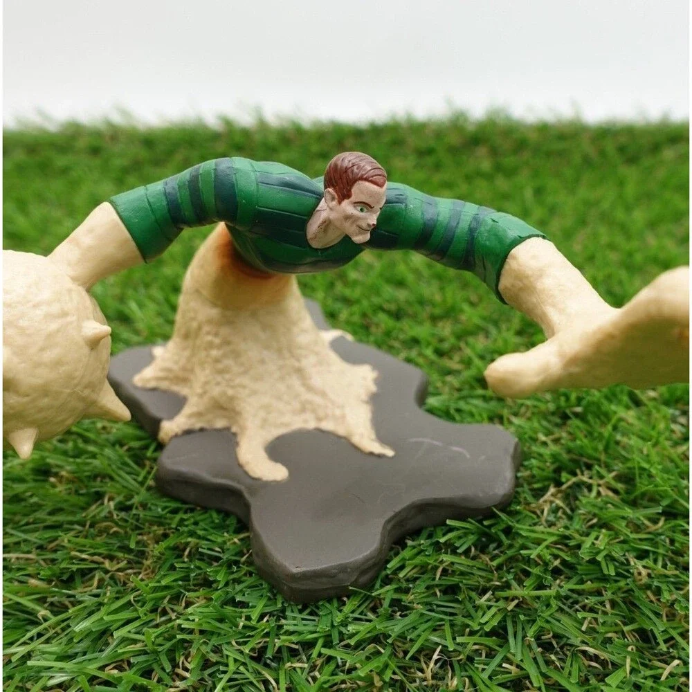 Marvel Spiderman SANDMAN Figure 2011 Disney Store Exclusive Cake Topper
